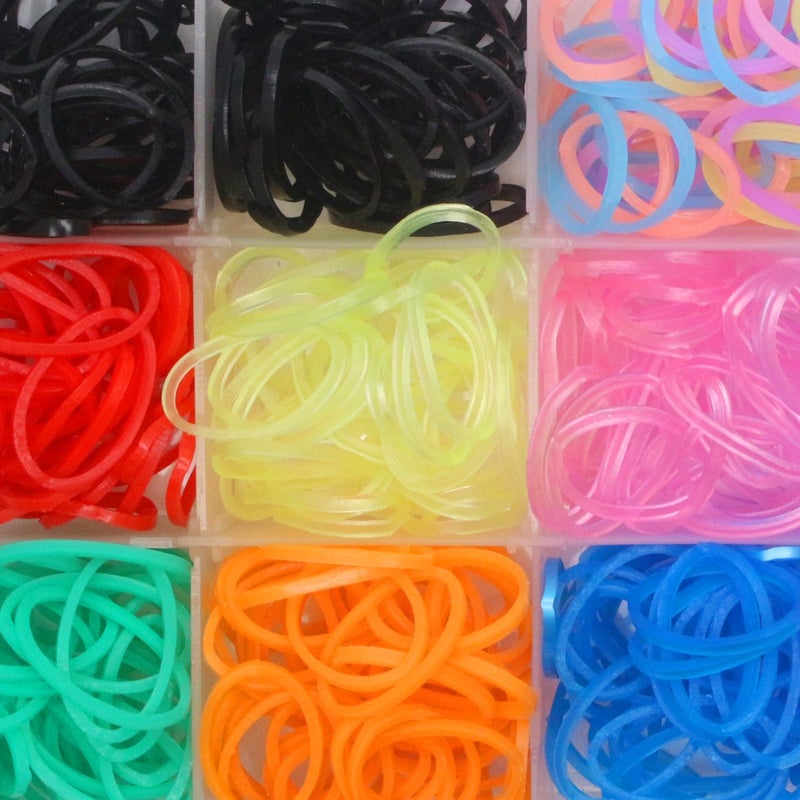 YOY 3/4" Pet Dog Stretchy Rubber Bands, 600/Box - Puppy Elastics Ties Pony Tail Holders Hair Accessories for Doggy Grooming Top Knots Ponytails Braids and Dreadlocks - Image 4